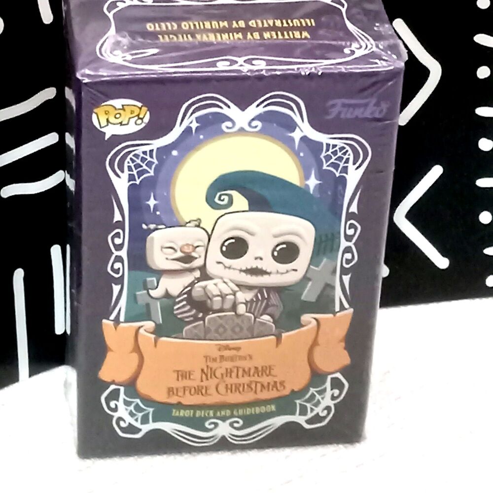 Tim Burton's Nightmare Before Christmas Tarot Deck Guide Disney Halloween NEW